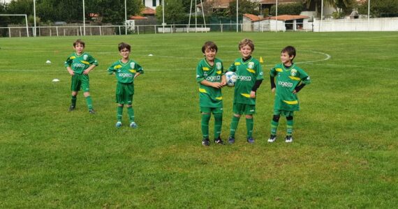 📸 09/10/2021 – Les U8 à Boucau. Samedi dernier, nos