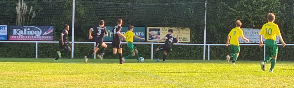 📸 10/10/2021 – U15 VS Elan Boucalais. Ce dimanche 10