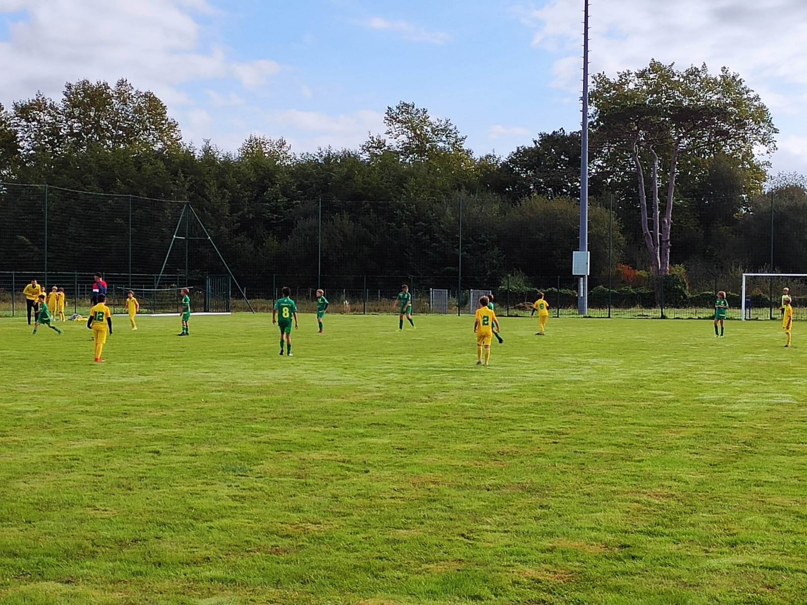 📸 09/10/2021 – Les U11 à Ustaritz. Ce samedi 9