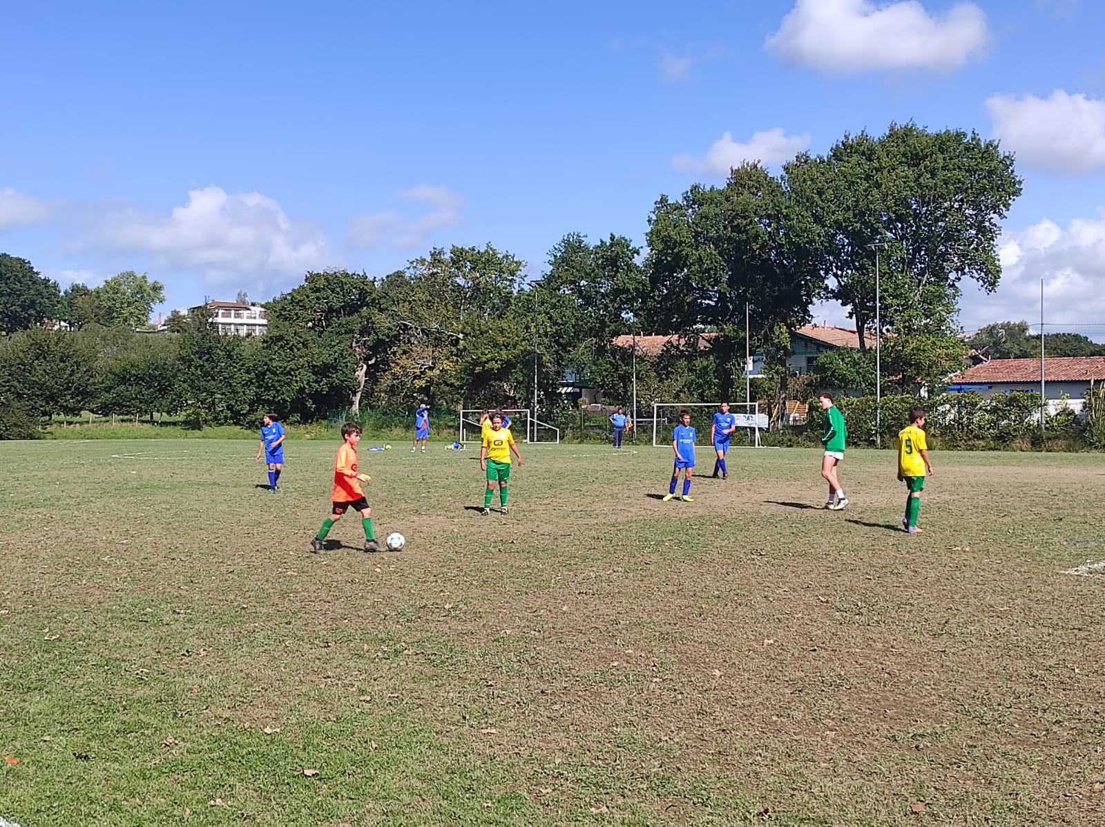 📸 09/10/2021 – U13 VS Croisés de Bayonne 3. Ce