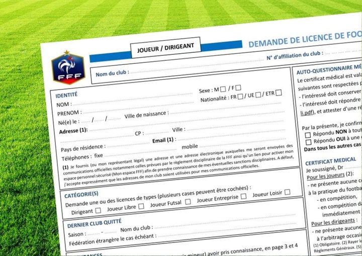 Renouvellement des licences pour la saison 2021/2022.