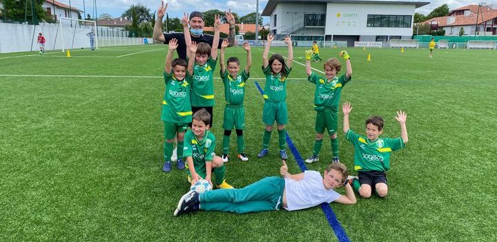 📸 05/06/2021 – U8 à Anglet Matinée au top pluie