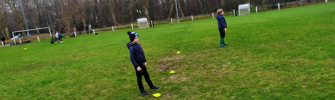 📸 Entraînement des U9 ce samedi 9 janvier 2021! C’est