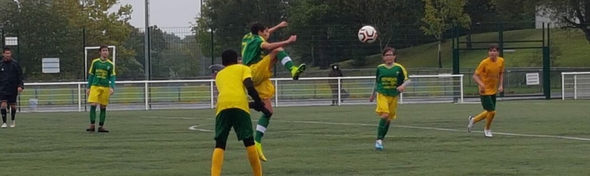 Ce samedi 26 septembre, nos U14 rencontraient en amical les