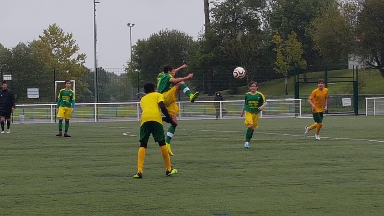 Ce samedi 26 septembre, nos U14 rencontraient en amical les