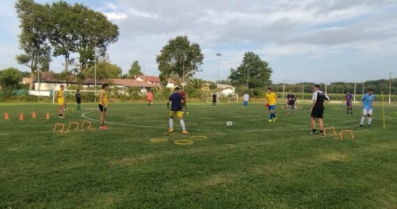 Le maxi toro des U17 à l’entraînement.