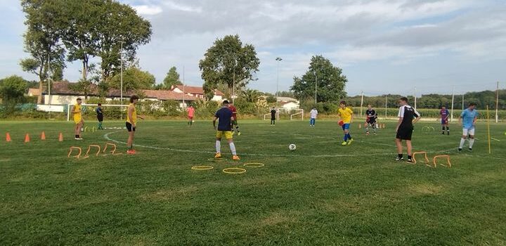 Le maxi toro des U17 à l’entraînement.