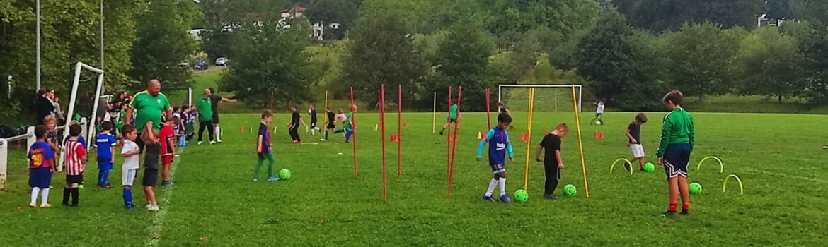 Reprise de l’école de foot ce samedi 3 septembre. Pour