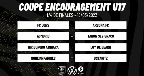 Coupe d’encouragement U17.